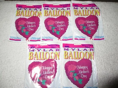 5X ANAGRAM MYLAR Balloon Large Helium Happy Mothers Day