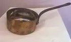 "Baumalu" Copper-France Tin-coated Interior Saucepan/Cast Iron Handles -New