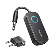 Bluetooth Transmitter&Receiver with Airplane Headphone Adapter