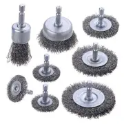 Wire Brush for Drill Pcs Wire Wheel Brush Cup Set, Wire Wheel for Drill 1/4 8