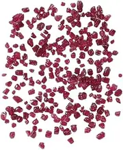 [Generic] 20 Pieces, Clean 3 to 6 Mm Natural Ruby Rough/Ruby Gemstone/Ruby Raw Gemstone/Precious Raw/Precious Ruby/July Birthstone/RJS-196 by Krishiv Exports, 3-6 MM, Gemstone, no gemstone