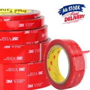 NEW 3M Transparent Acrylic Double-sided High strength Clear VHB Adhesive Tape