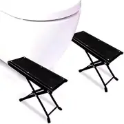 FIGO One Pair Folding Squatting Stool Multi-Function Foldable 7-9"Height Toilet