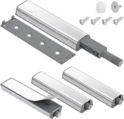 4 Pack Magnetic Push Latches for Cabinets Push to Open Door Latch Heavy Duty