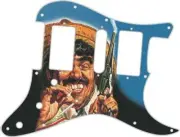 Stratocaster Graphical Pickguard Custom fit Fender HSH 11 Hole Bandito