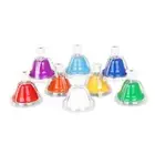 Desk Bells Kids 8 Notes Bells Chromatic Diatonic Hand Bells Toddler Musical Toy