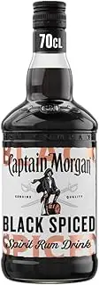 Captain Morgan Black Spiced Rum, 700 ml