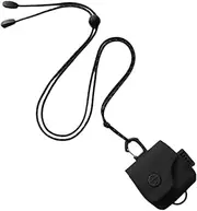 [Huvqianu] Neck Wallet, Compact Hanging Storage Pouch, Zippered Coin Purse, Pocket Design, Lightweight & Stylish, Portable Organizer for Cards, Keys and Small Accessories, Black, Refer to description, Unisex