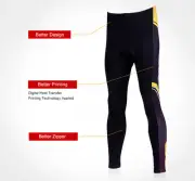 INBIKE Cycling Bike Windproof Thermal Fleeced Chamois Tights IA313 FLP