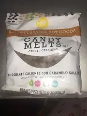 Candy Melts Flavored 8oz-Salted Caramel Hot Cocoa 1ea 8oz Bag-Brand New-SHIP24HR