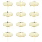 12 Pcs Wreath Candle Fixator Decorative Candlestick Holder Metal Candle Holder