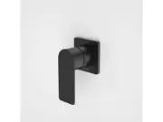 Caroma Urbane II Bath Shower Mixer Square Cover Plate Matte Black 99649B