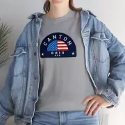 Canton, Ohio, Unisex Heavy Cotton Tee