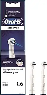 Oral-B Genuine Rechargeable Replacement Toothbrush Head, Pack of 2