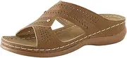 [SBGMoSJ] Women Orthopedic Sandals Casual Sandals for Women 2024 Wedge Sandals Women Dressy Comfort Womens Sandals with Arches Orthopedic Sandals Platform Thick Heel Sandals for Women