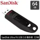 SanDisk Ultra CZ48 64GB USB3.0 隨身碟 讀寫100M/40M 64G (4691.C4864.322)