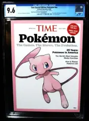 CGC 9.6 Mew TIME SPECIAL EDITION Pokemon 2024 COVER White Pages 25th OOP