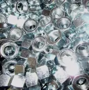 7/16-20 Finished Hex Nuts Grade 5 Zinc 200 Pieces