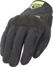 Acerbis Scrambler Motorcycle Gloves, black-yellow, Size M for Men Black Yellow