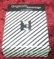Gigliotti Advantage Eb Clarinet Reeds - Pack of 8 - Size 3-1/2