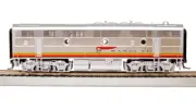 Broadway Limited 8168 HO Scale ATSF EMD F3B Warbonnet Scheme Configuration #28B