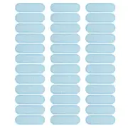 120 Pcs 0.87"x0.28" Phone Dustproof Net Sticker Phone Speaker Cover Blue