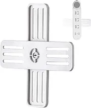Power Strip Holder - Power Outlet Sticker Wall Socket Holder - Power Strip Mounting Bracket, Power Strip Holder for Offices, Student Dormitories, Living Room