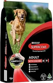 Purina Supercoat Adult Chicken Dry Dog Food 18 Kg