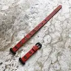 Orange with Grommets Double Wrap Leather Band Strap for Fitbit Versa 2 and Versa