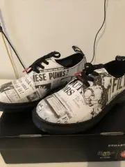 Dr Martens - 1461 SEX PISTOLS” Leather Printed Oxfords - NWT Size 10 (F) 9 (M)