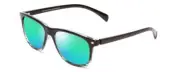 Coyote Dakota Unisex Square Polarized BI-FOCAL Sunglasses Black Clear Fade 51 mm