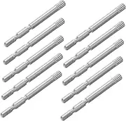 VICASKY 10pcs P Transmission Insert Shaft Iron Shaft for Eight Tone Music Box Movement Parts Compatible with Wired Turntable Speakers Enhance Audio for DIY Projects