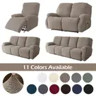 1/2/3/4 Seater Jacquard Recliner Sofa Cover Relax Antislip Lazy Boy Living Room
