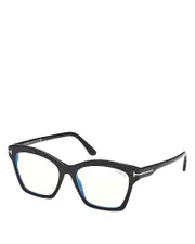 Tom Ford Square Blue Light Glasses, 53mm OS