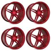 20" Rohana RFX15 Red 20x9 20x10 Forged Concave Wheels Rims Fits Lexus GS F (for: Lexus)