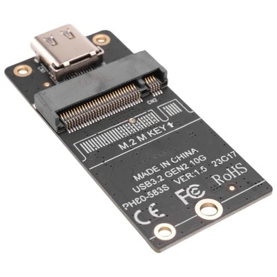M.2 to Type-C SSD Enclosure Adapter M2 NVME HDD Enclosure Interposer Board9191