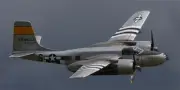 Douglas B-26 Invader Light Bomber and Attack Aircraft Wood Model Free Shipping
