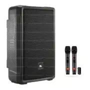 JBL IRX112BT 12" Active 2-Way PA Speaker System w/ Wireless Microphone Set