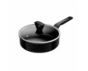 Tefal ReBlack Induction Ceramic Sautepan and Lid 24cm