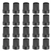 20Pcs 6mm Knob for Speaker Effect Pedal Amplifier Potentiometer Knob 10x14mm