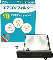 PIAA Air Conditioner Filter [Value Series Limited Quantity] 1 Piece [Toyota/Daihatsu Cars] Copen, YRV, Duet_Others Special Electrostatic 2-Layer Filter PM2.5 Compatible, Shuts Out Dust, Mites, Pollen