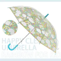 在飛比找momo購物網優惠-【HAPPY CLEAR UMBRELLA】RAINBOW 