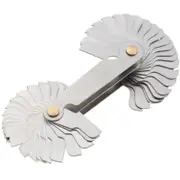 Metric Whitworth 55/60 Degree Thread Screw Pitch Gauge With 3X Centre Gages