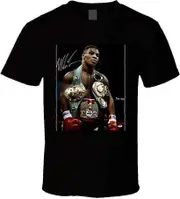 Mike Tyson 3 Belts Cool Retro Boxer Fan T Shirt 3X-Large