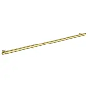 Oppen Round Pull 520mm Cabinet Handle (Linear Knurled), Tiger Bronze