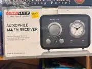 CROSLEY AUDIOPHILE AM FM RECEIVER