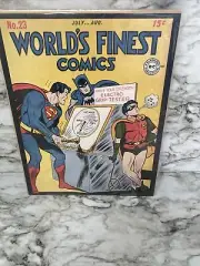 3-Worlds Finest Comics Vintage DC Comics Series 11x14 Poster Print Asgard Press