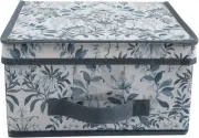 Laura Ashley Medium Storage Box | Dimensions: 11"x 12"x 6 | Box, Blue