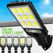 1200W LED Solar Wall Light PIR Motion Sensor Outdoor Garden Security Street Lamp