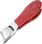 Curved Nail Clippers for Ingrown Toenails – Wide Mouth Anti-Splash Tweezers, Hand-Foot Nail Scissors for Ages, Home, Travel, Personal Care